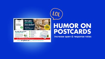 Humor on Postcards: increase open & response rates