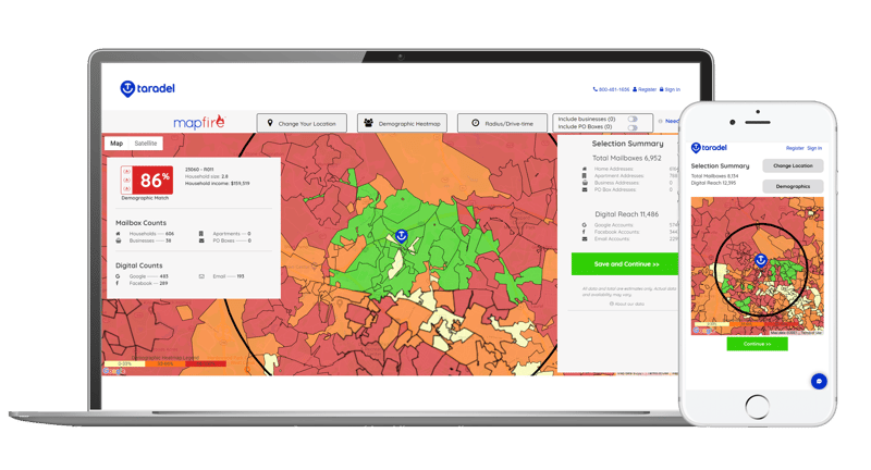 Taradel's new Mapfire app Taradel's new Mapfire app
