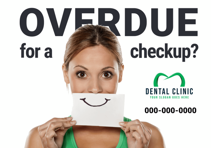 Dental postcard template 4