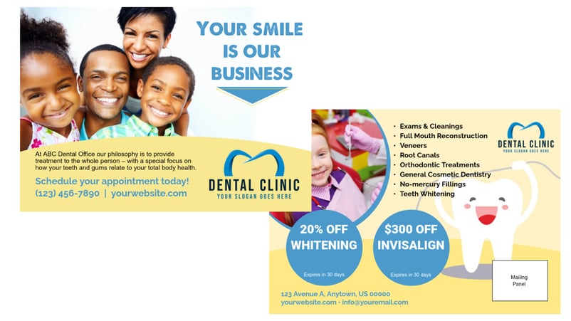 EDDM Postcard - Dental