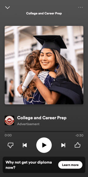 Listen to Example Spotify Ad