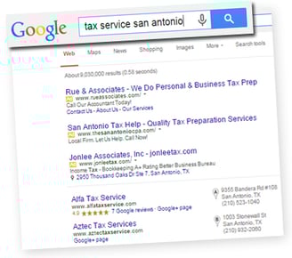 google tax service