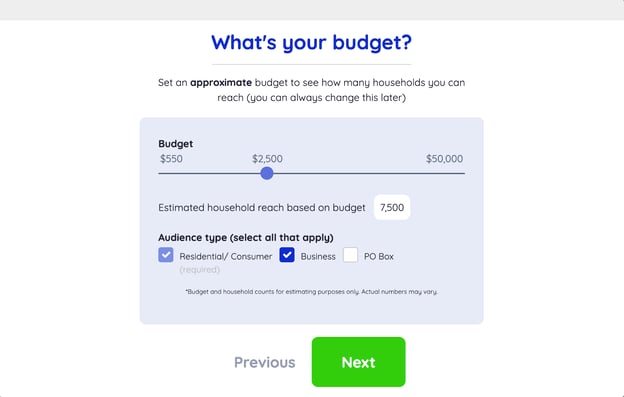 campaign budget