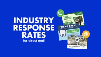 industry response rates for direct mail