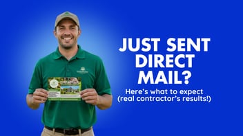 Just sent direct mail? Here’s what to expect (real contractor’s results!)