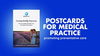postcards for medical practice