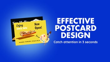 effective postcard design