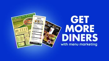 get more diners with menu marketing