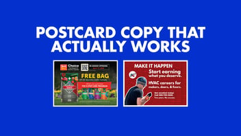 POSTCARD COPY THAT ACTUALLY WORKS
