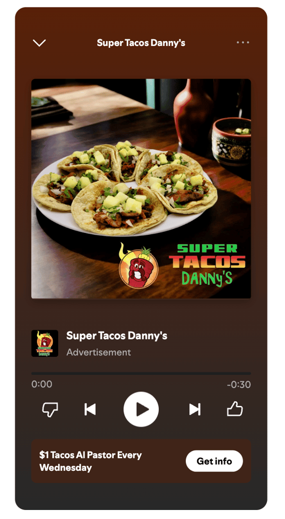spotify ad