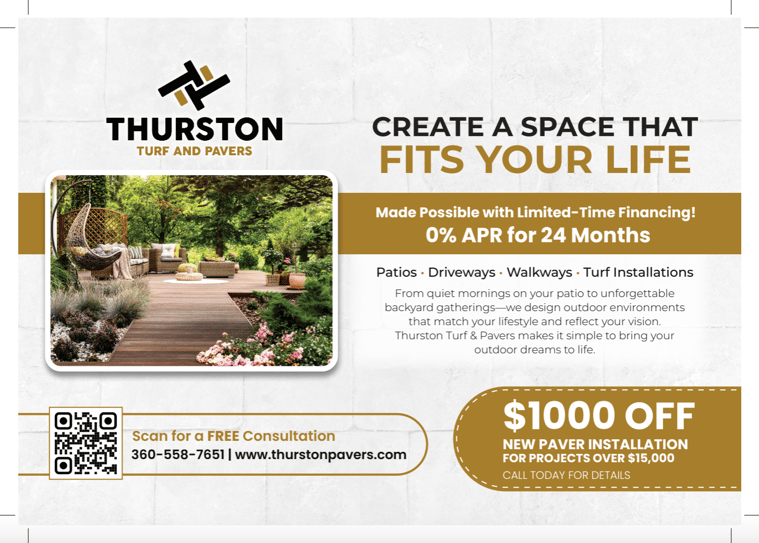 landscaping postcard 3 back