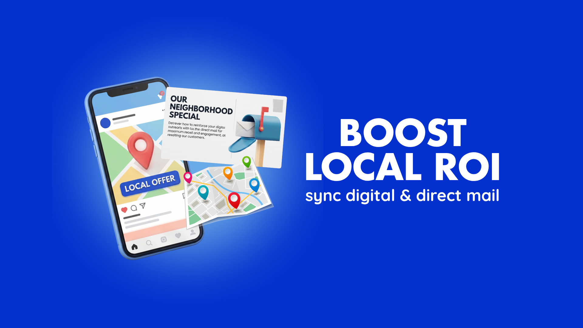 BOOST LOCAL ROI: sync digital & direct mail
