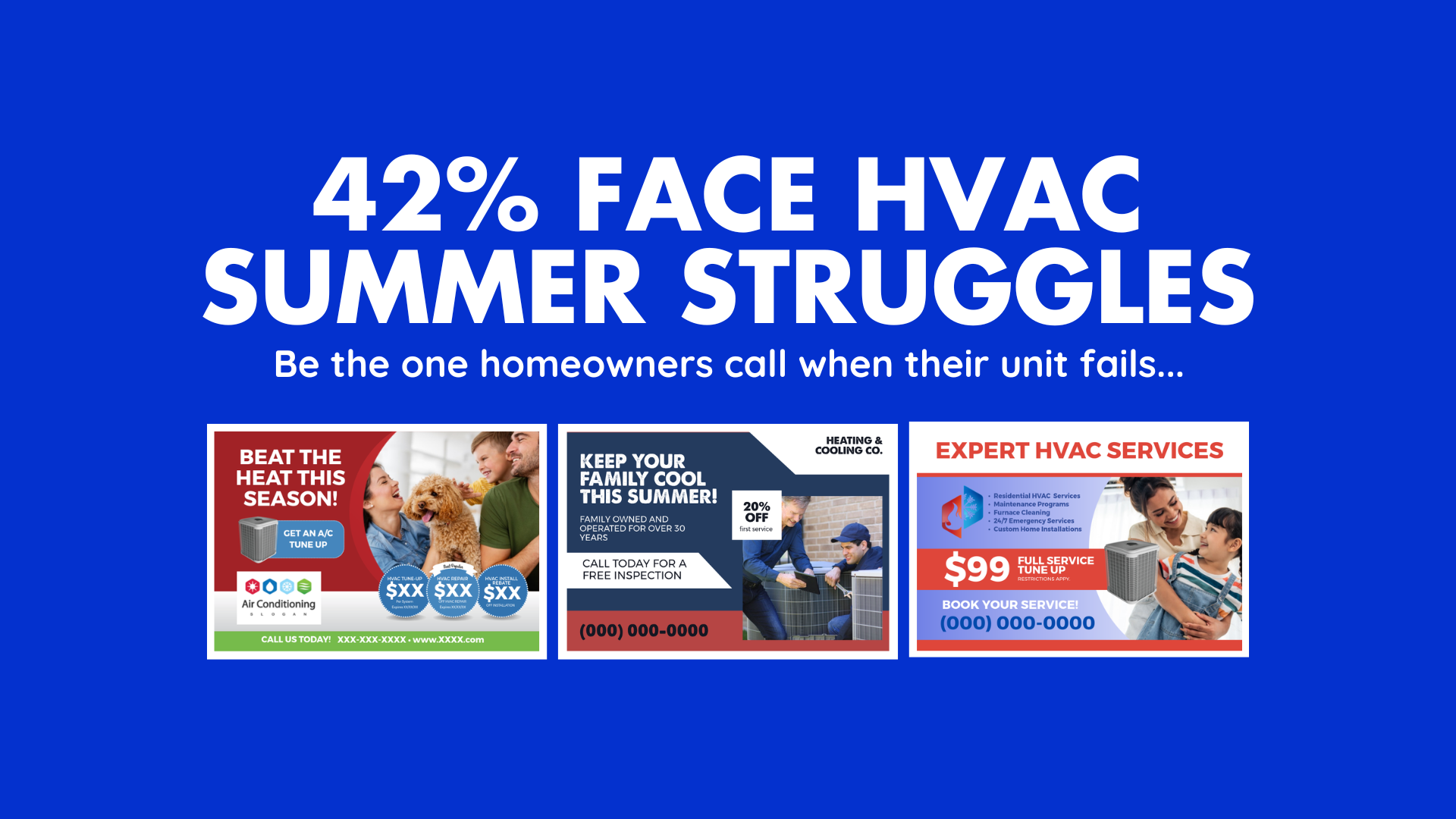 42% Face HVAC summer Struggles
