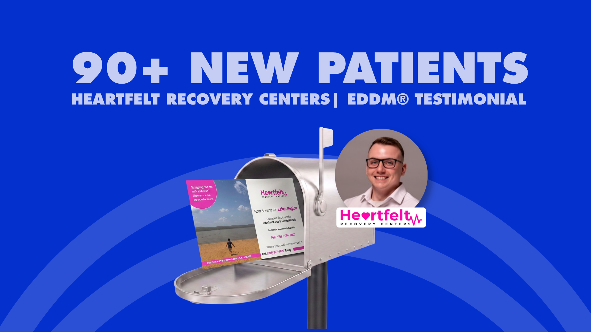 90+ new patients | EDDM Testimonial