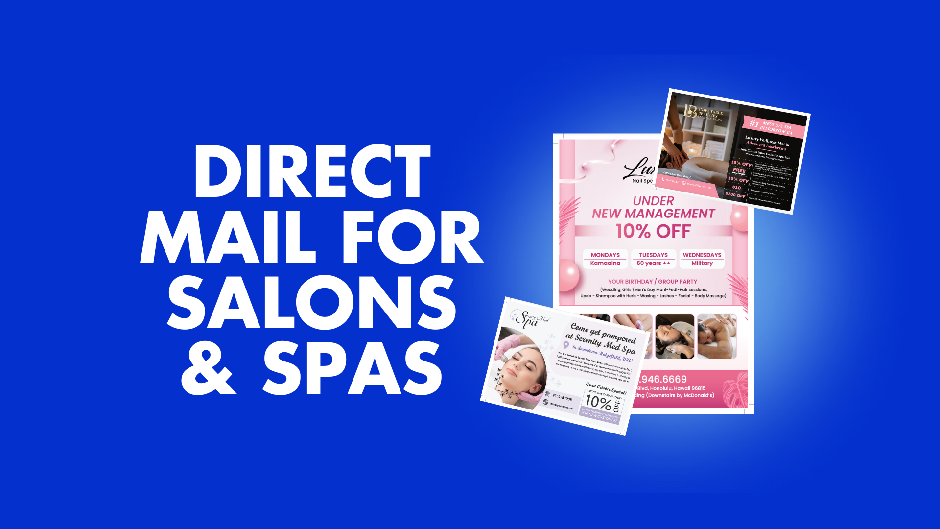 DIRECT MAIL FOR SALONS & SPAS