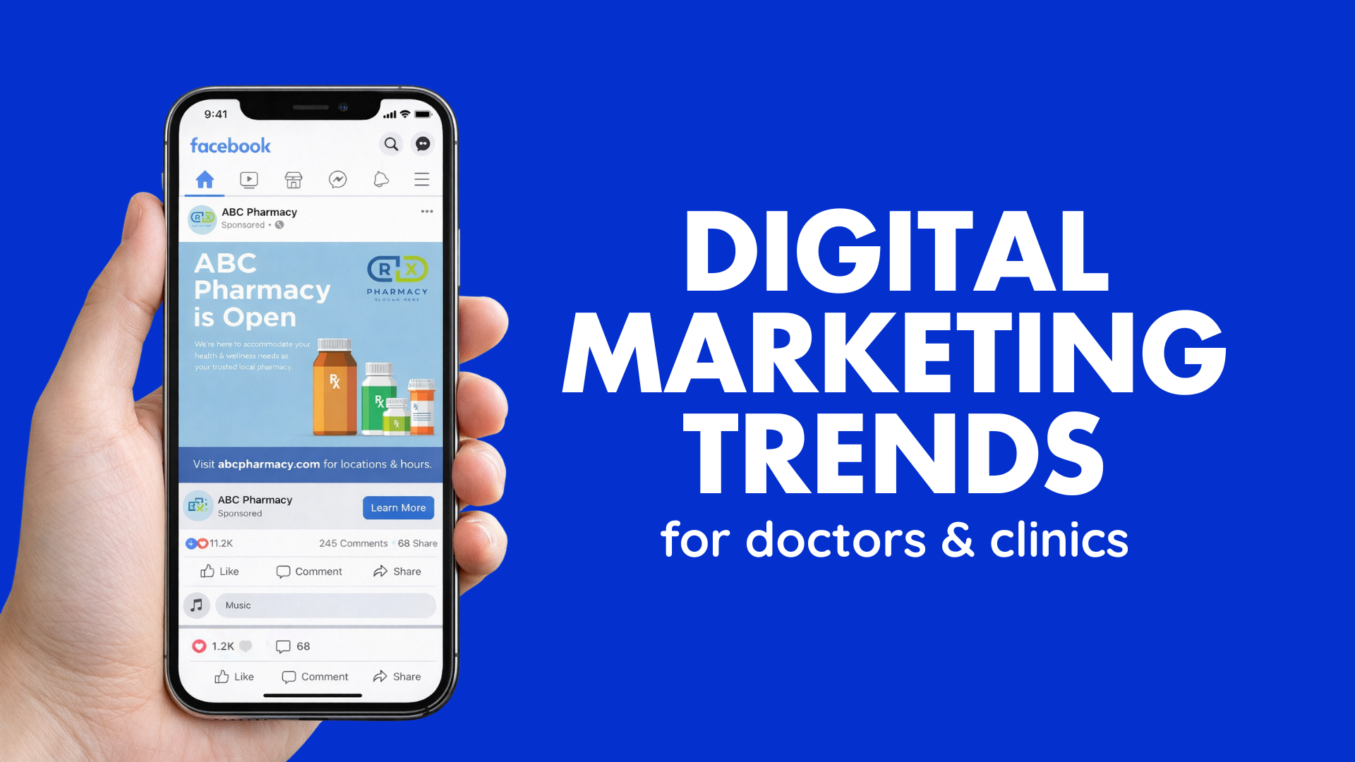 digital marketing trends for doctors and clinics