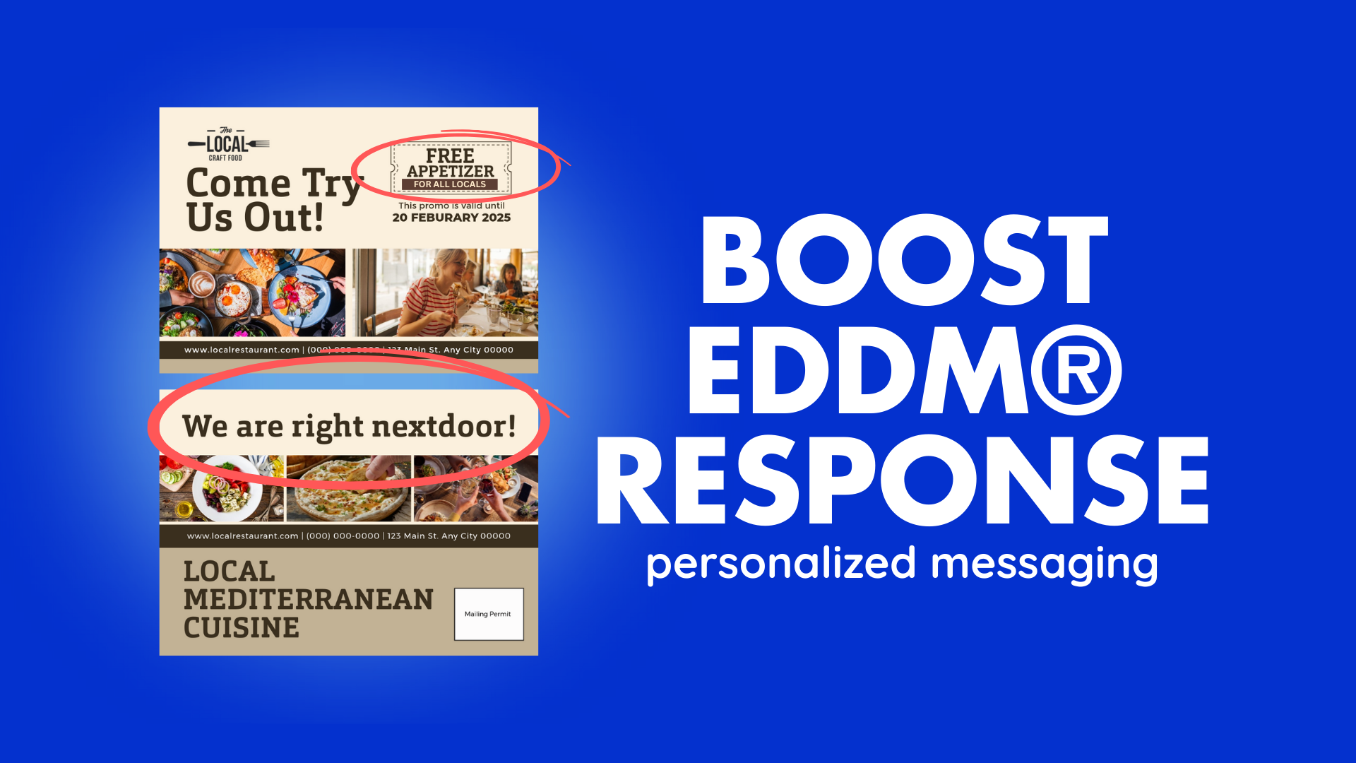BOOST EDDM RESPONSE RATES WITH PERSONALIZED MESSAGING