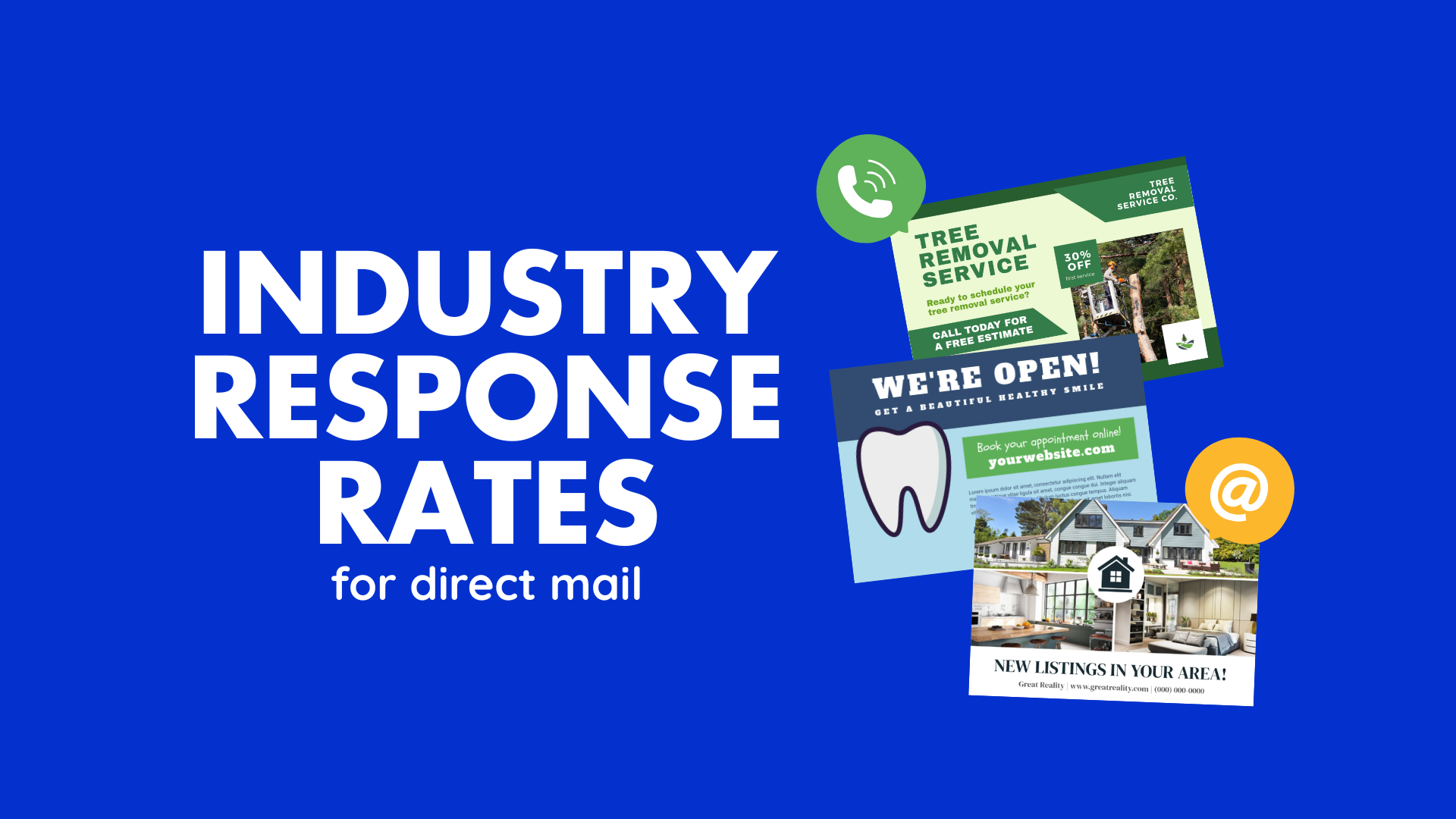 industry response rates for direct mail