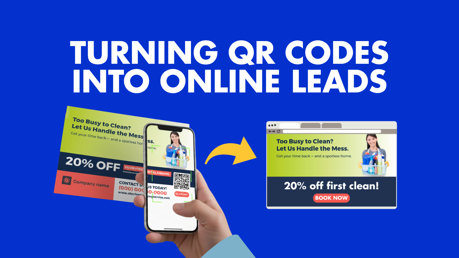 turning qr codes into online leads