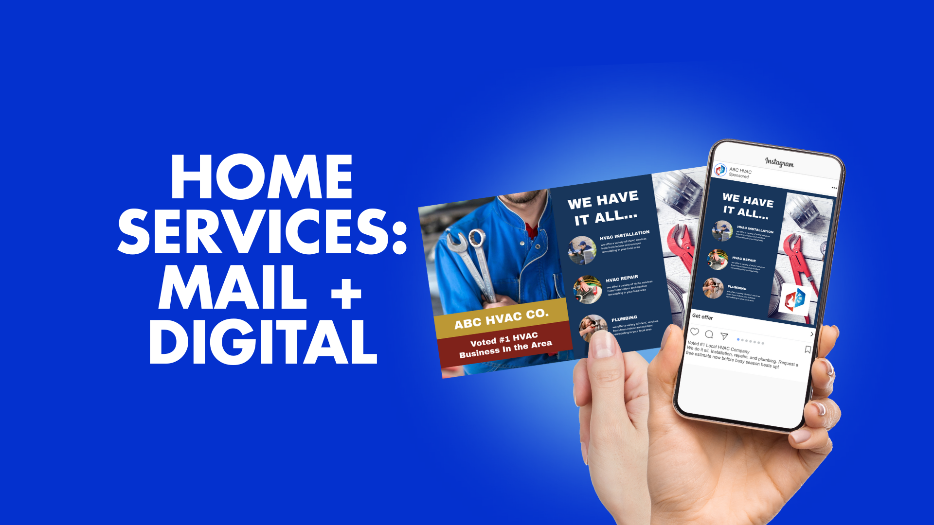home services: mail + Digital