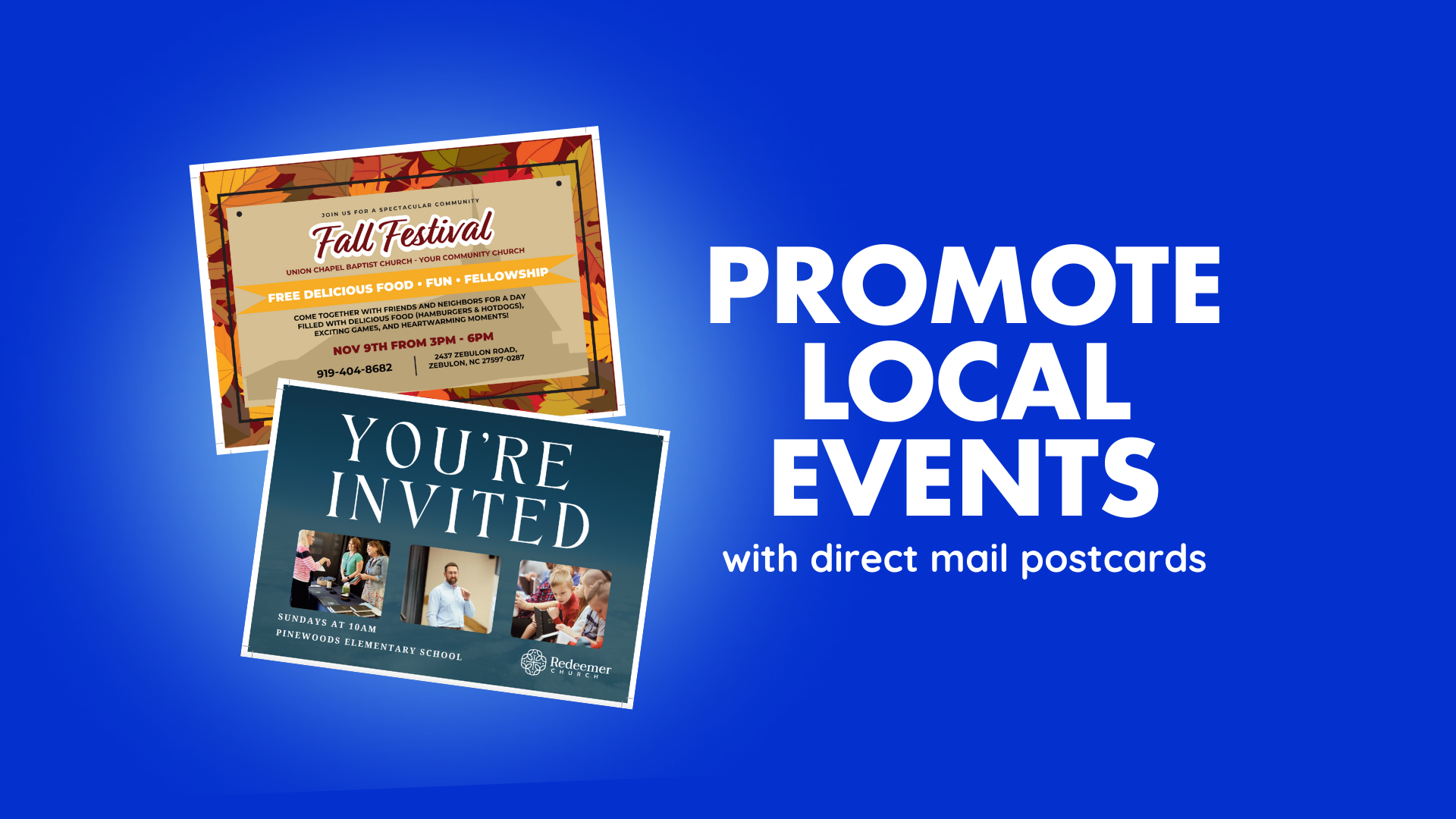 promote local events