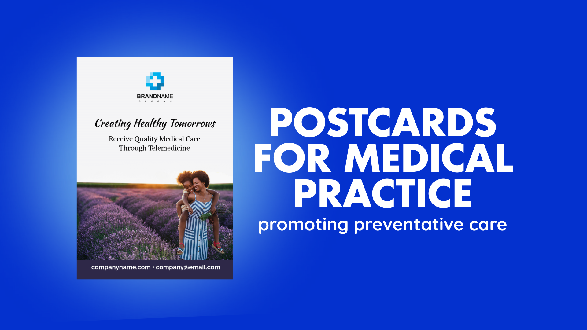 postcards for medical practice