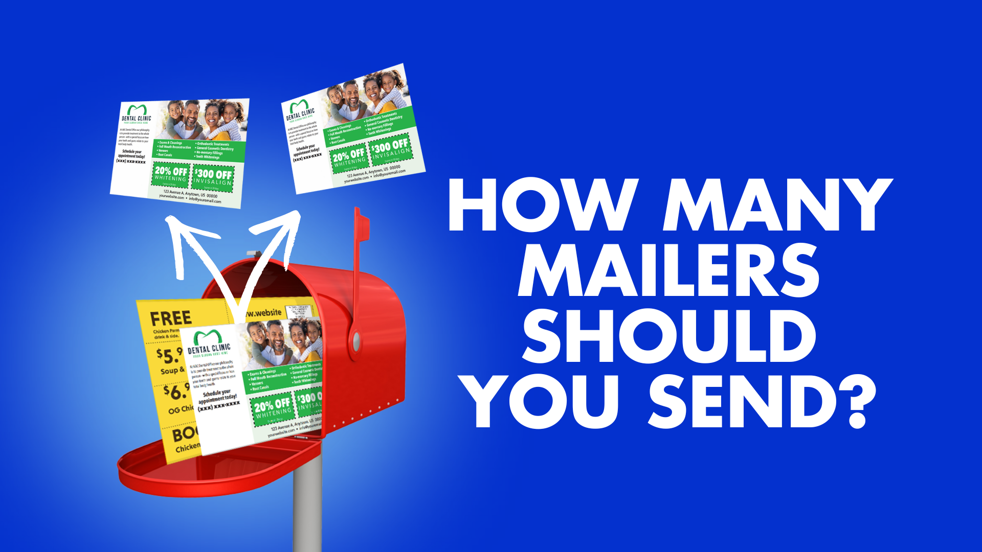 HOW MANY TIMES SHOULD YOU MAIL